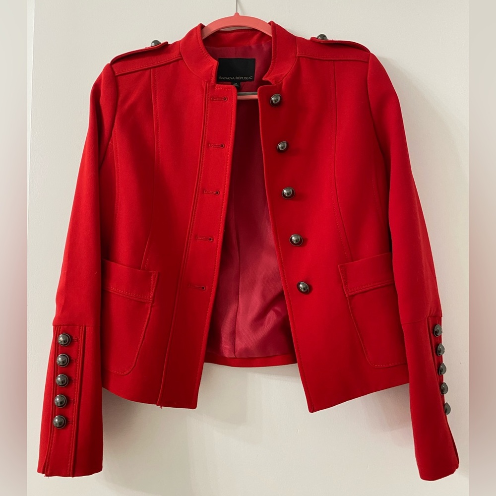 Banana Republic Red Jacket